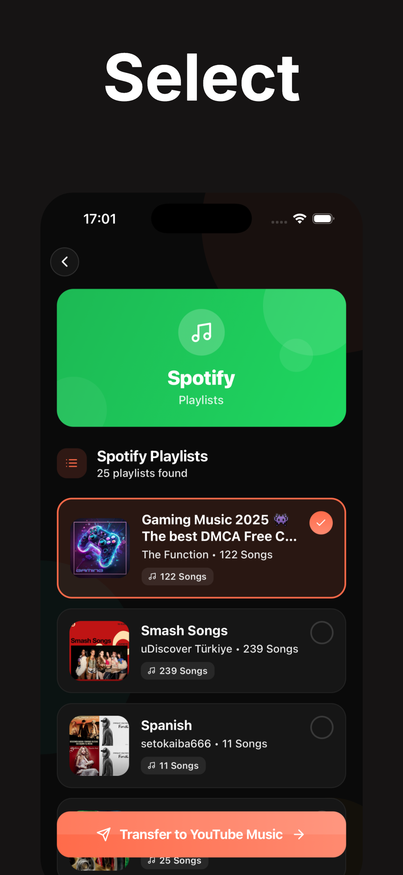 Playlist Bridge screenshot 2